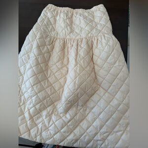 Marie Oliver quilted puffer skirt